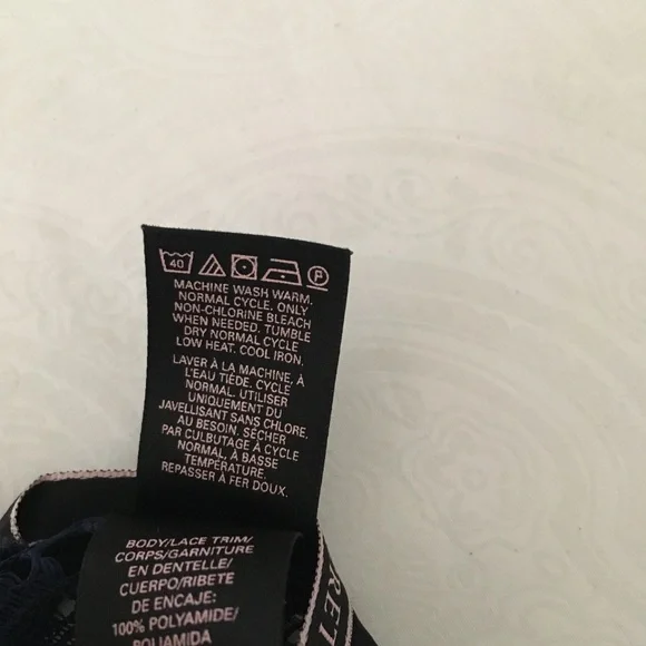 Navy blueVictoria’s Secret crochet lace be… - Picture 12 of 13